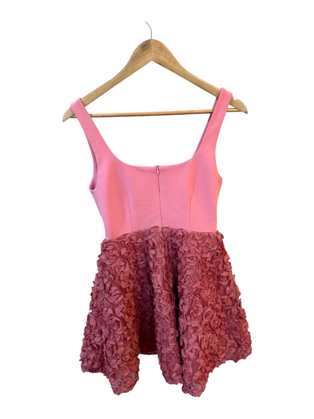NWT Elliatt Admiration Dress Pink Floral Textured A-Line Skirt Mini S - Picture 6 of 9